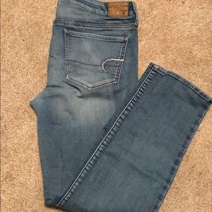 Like new American Eagle skinny jeggings jeans